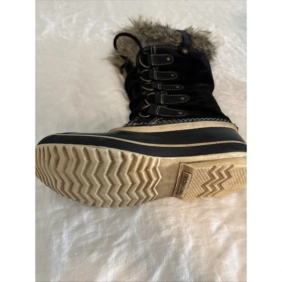 Sorel  Women's Winter Boots With Fur Details Size 8.5 - Picture 4 of 7